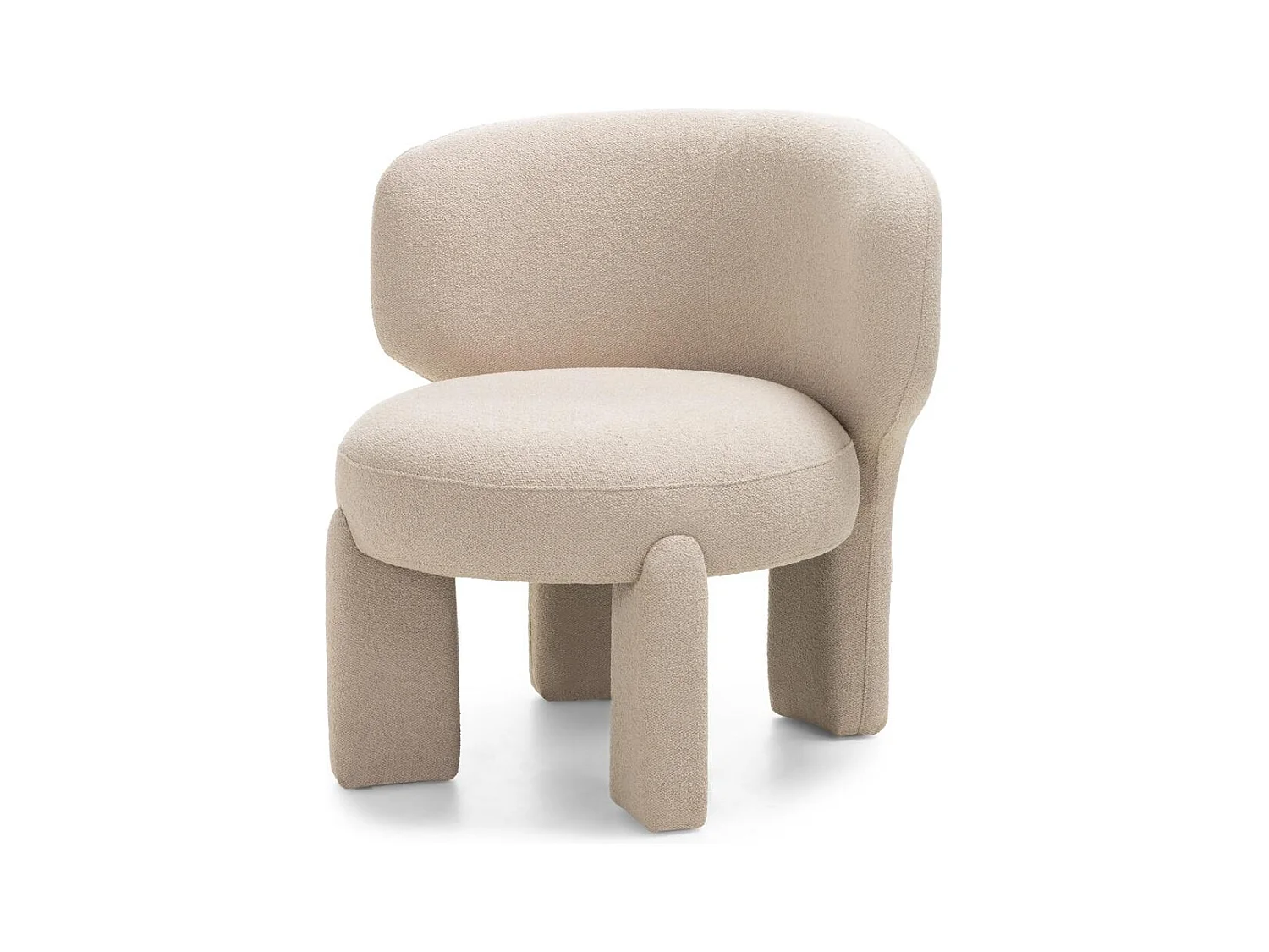 Sessel 75x68,5x76 cm beige Selene