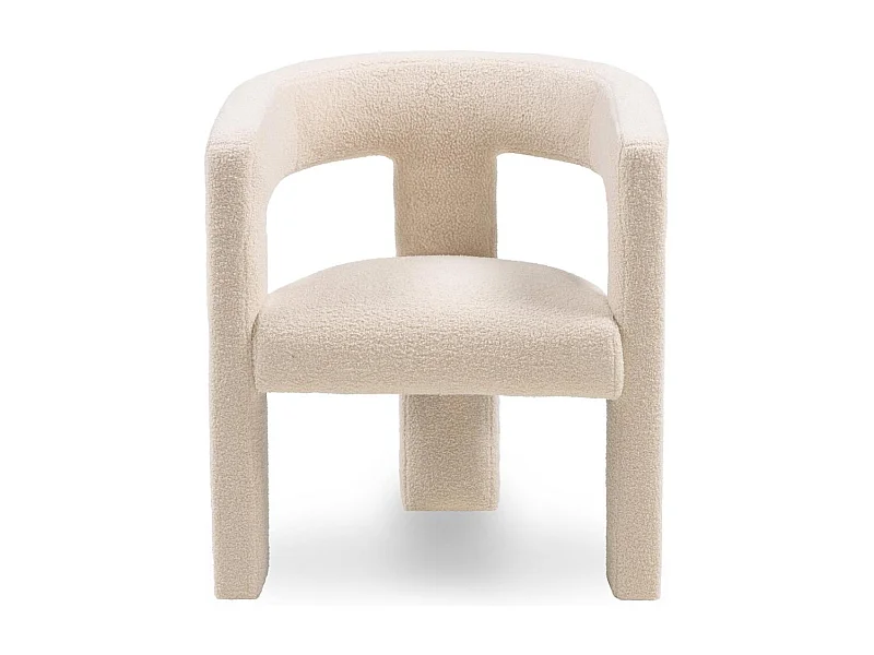 Fauteuil lounge 66x57x76 cm Beige LAUREN