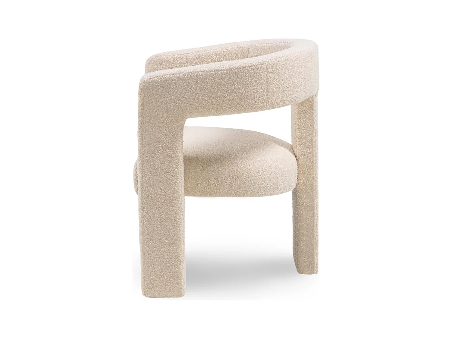 Loungefauteuil 66x57x76 cm Beige LAUREN