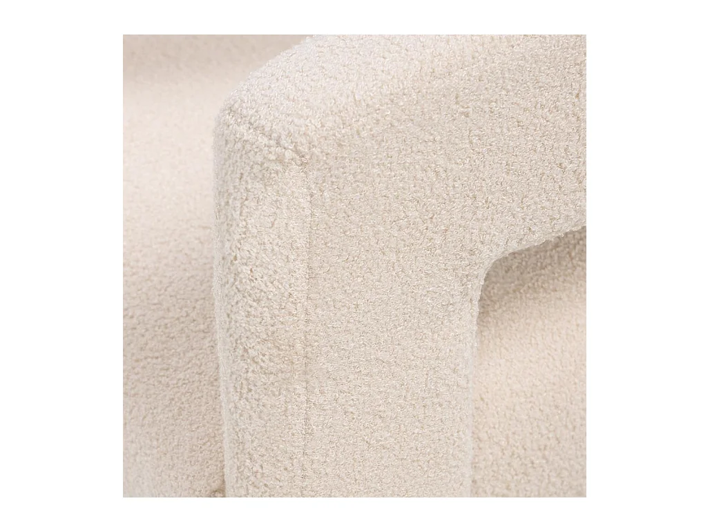 Lounge-Sessel 66x57x76 cm Beige LAUREN