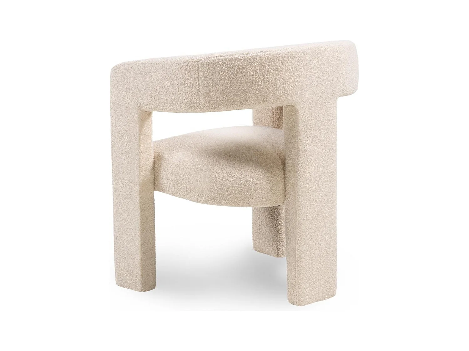 Lounge-Sessel 66x57x76 cm Beige LAUREN