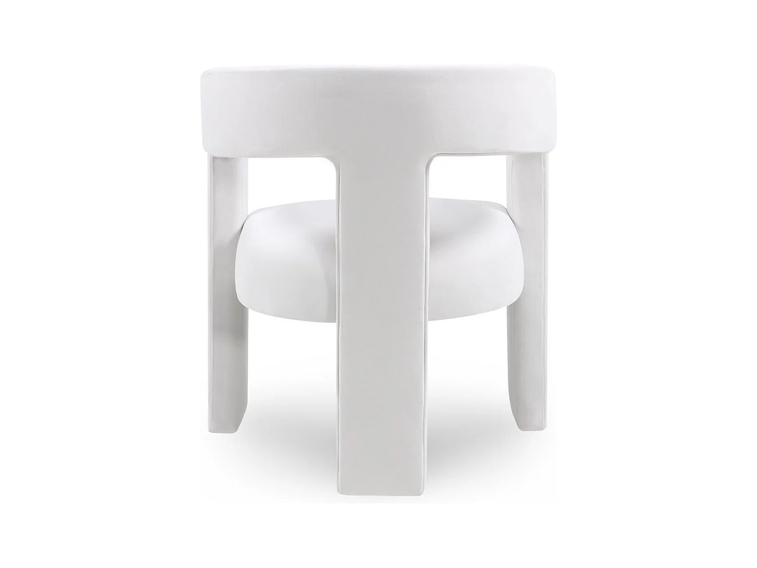 Fauteuil lounge 66x57x76 cm Velours Lauren beige clair