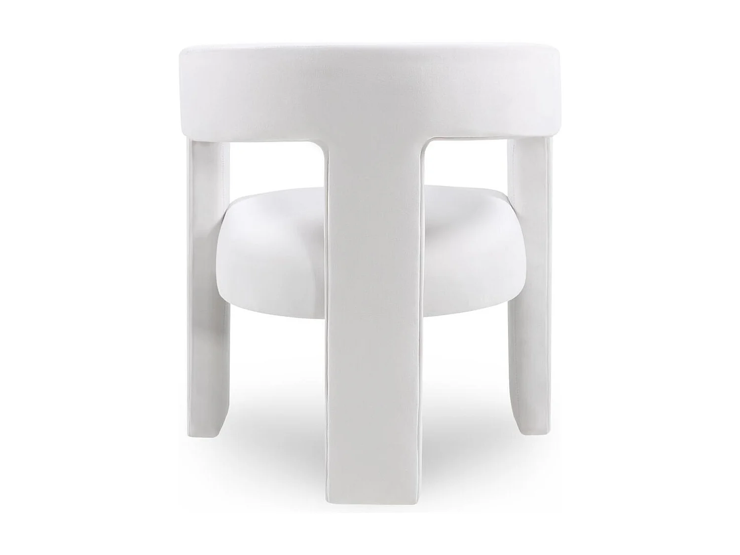 Sillón 66x57x76 cm Beige Claro terciopelo Lauren