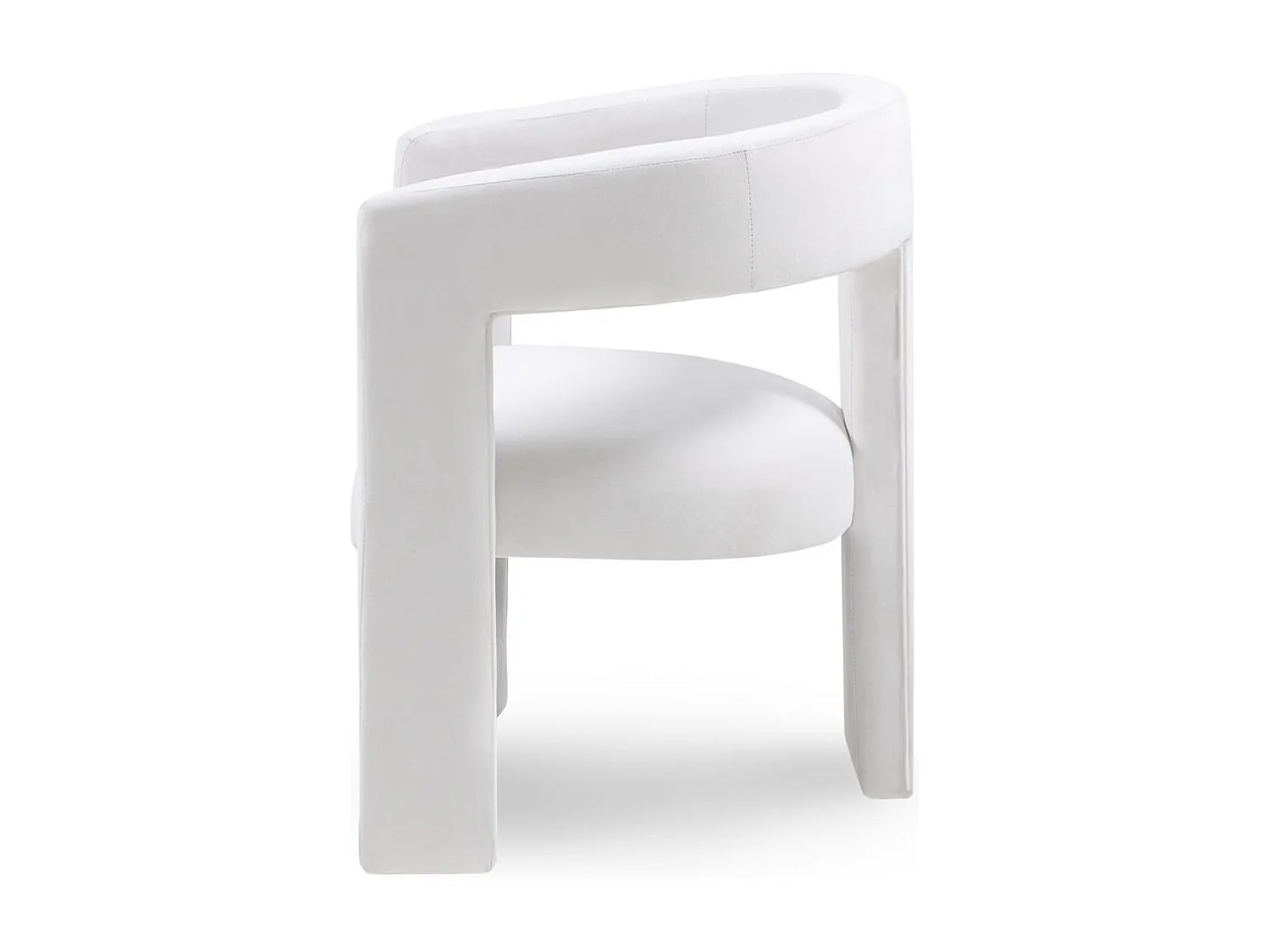 Sillón 66x57x76 cm Beige Claro terciopelo Lauren