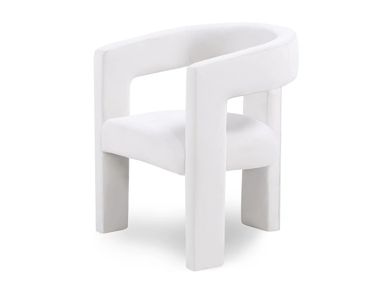 Sillón 66x57x76 cm Beige Claro terciopelo Lauren