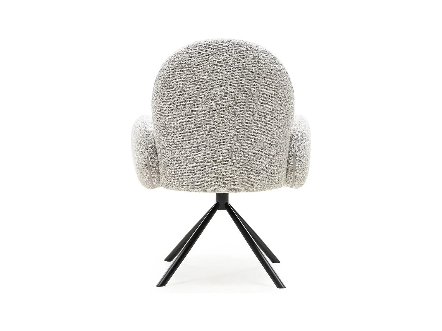 Fauteuil pivotant 51,5x69x91 cm gris Finest