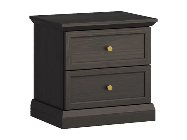 Mesa de Cabeceira AMBIHOME ARON - Preto, C52xA51xP40cm