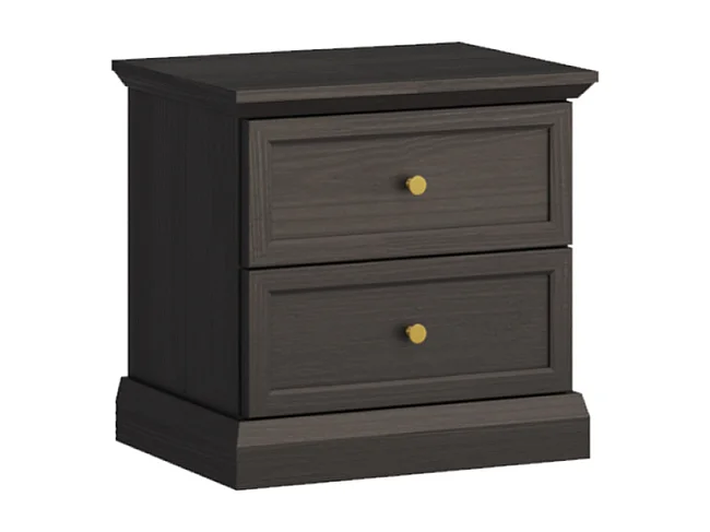 Mesa de Cabeceira AMBIHOME ARON - Preto, C52xA51xP40cm