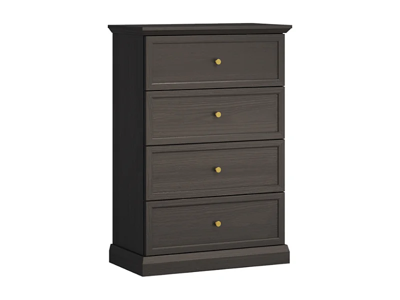 Cómoda AMBIHOME ARON 01 - Preto, C75,5xA110xP39,5cm