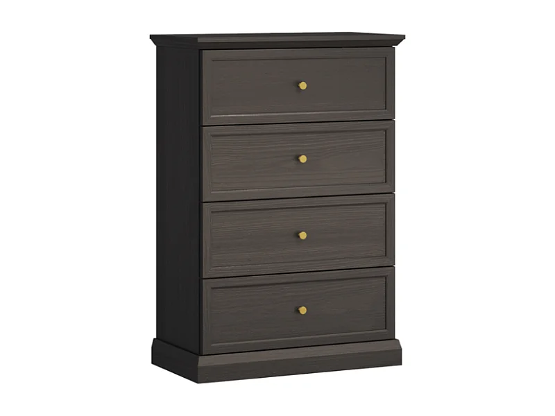 Cómoda AMBIHOME ARON 01 - Preto, C75,5xA110xP39,5cm