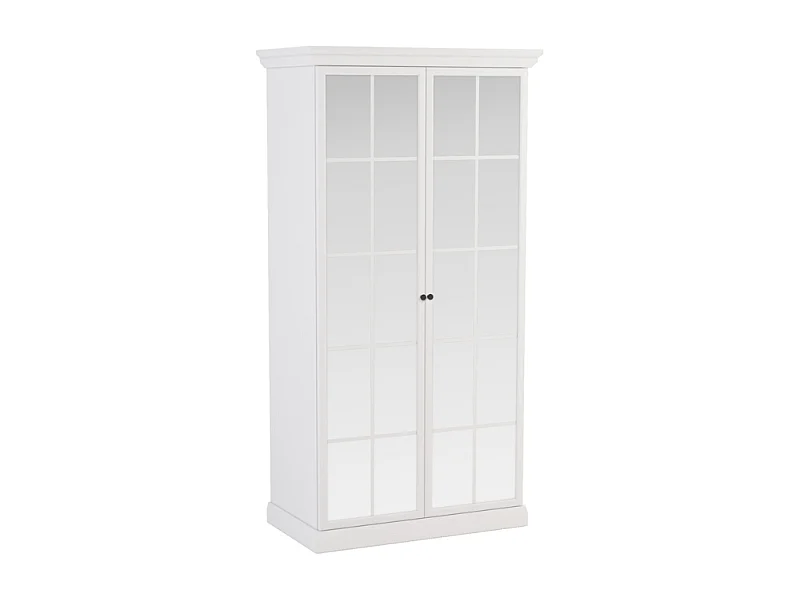 Roupeiro c/espelho AMBIHOME ARON - Branco