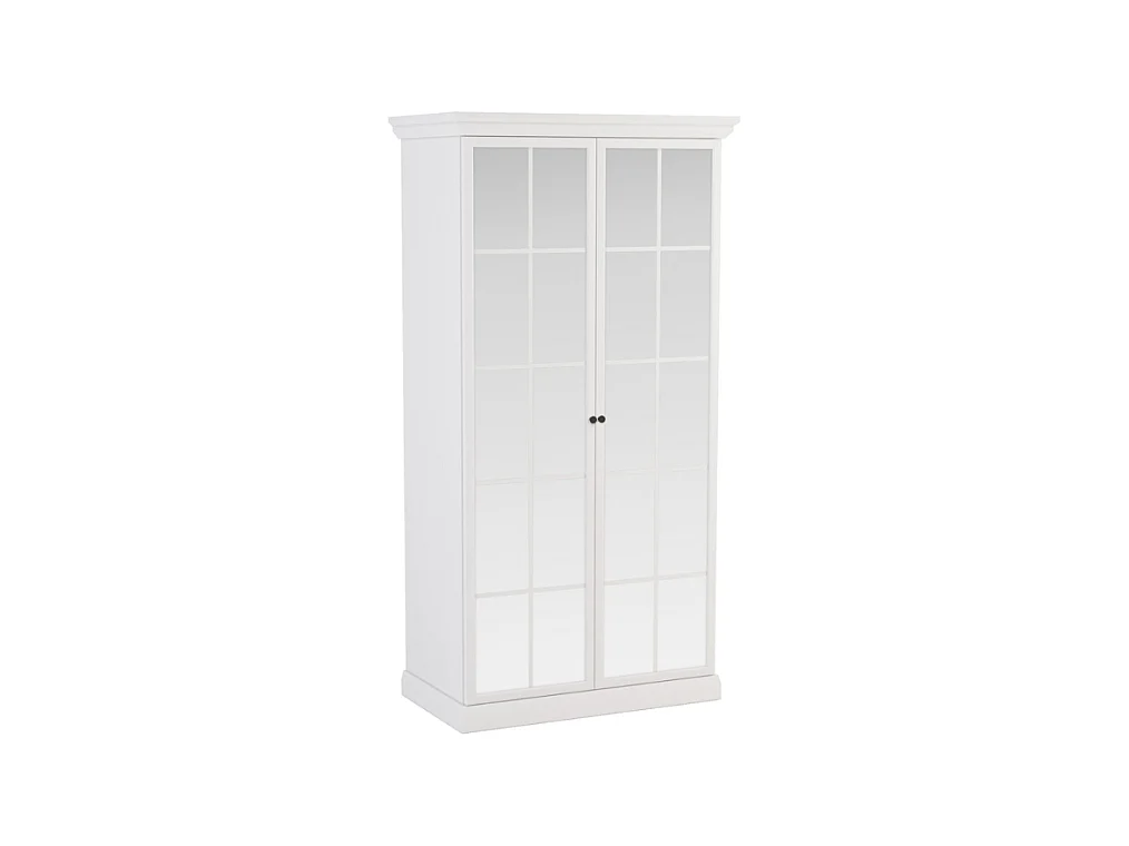 Roupeiro c/espelho AMBIHOME ARON - Branco