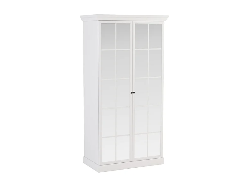 Roupeiro c/espelho AMBIHOME ARON - Branco