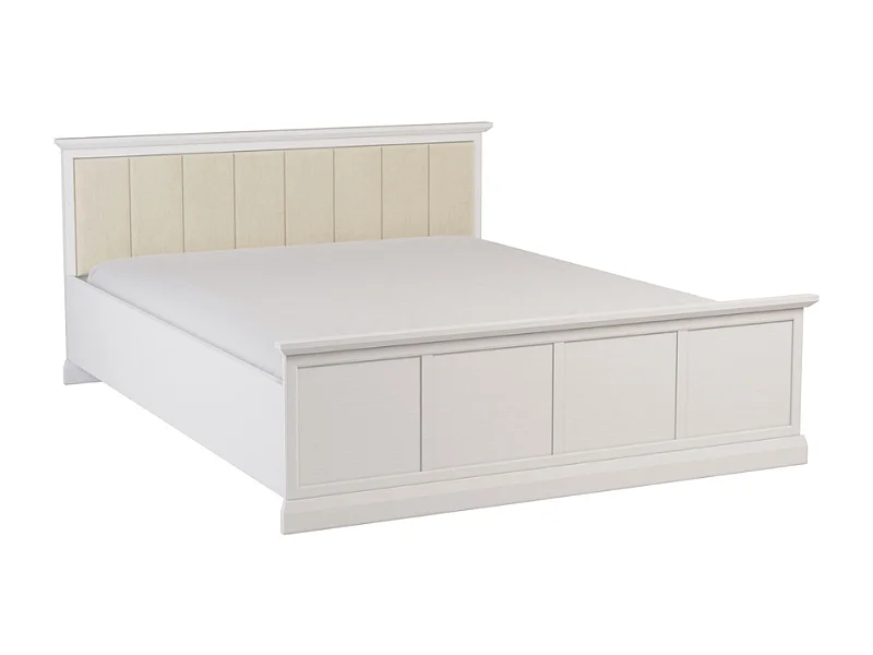 Cama AMBIHOME ARON - Branco, 160x200cm