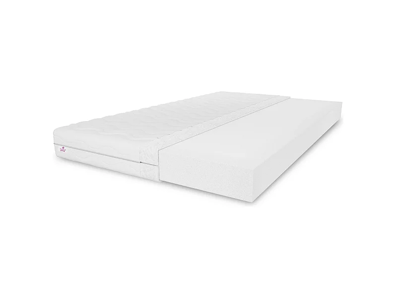 Matelas en mousse Selekt 160 x 200 cm, H3, hauteur env. 10 cm, couleur : aloe vera