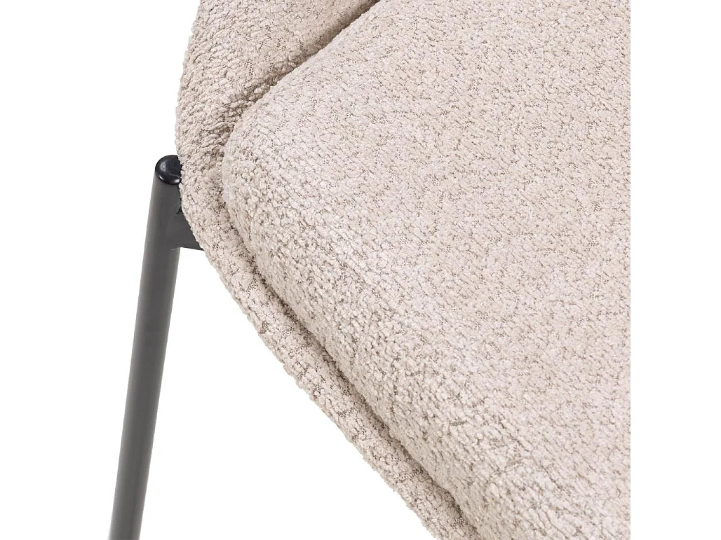 Sedia 63x57x83 cm beige Dean