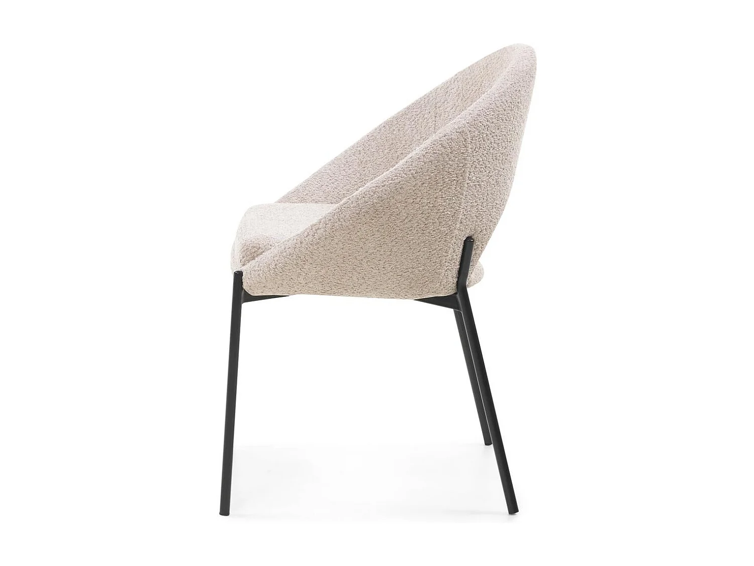 Sedia 63x57x83 cm beige Dean