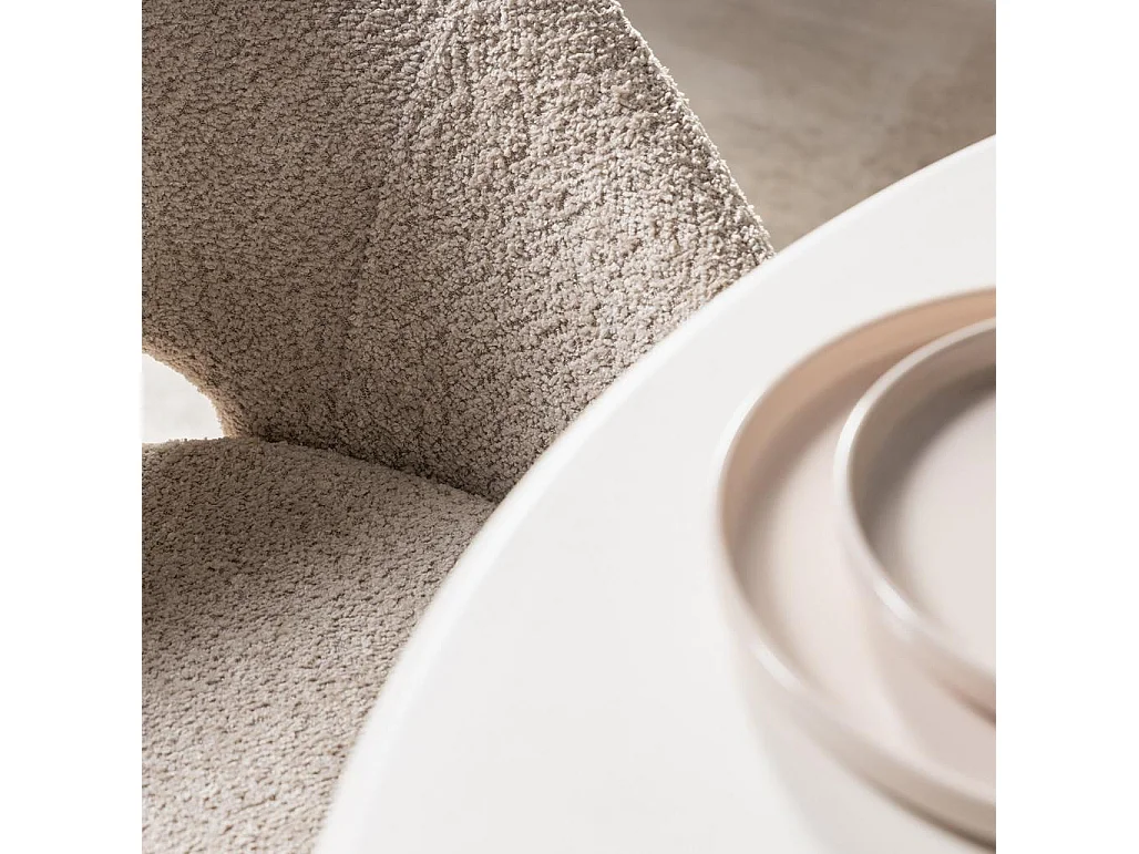 Sedia 63x57x83 cm beige Dean