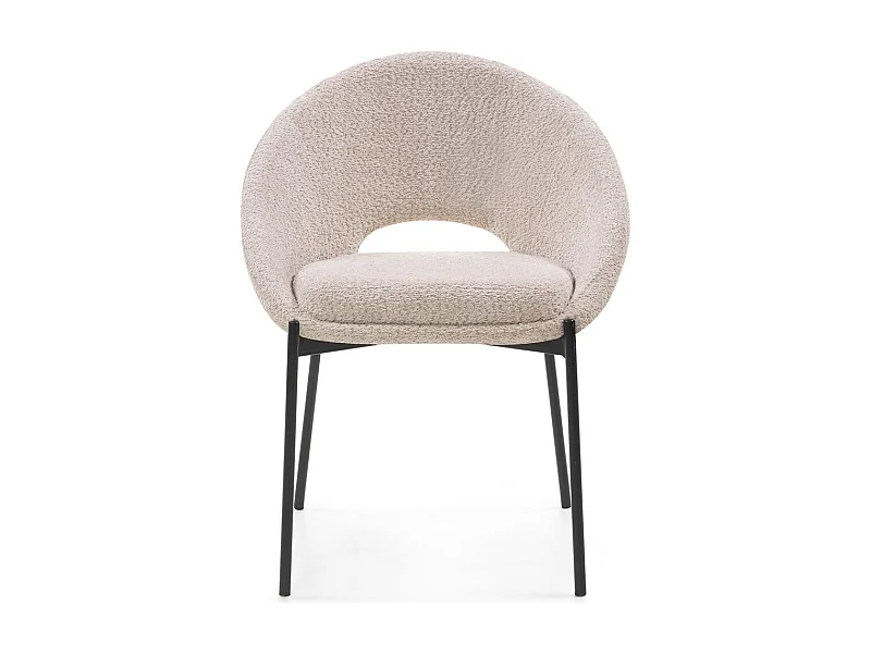 Chaise 63x57x83 cm beige dean