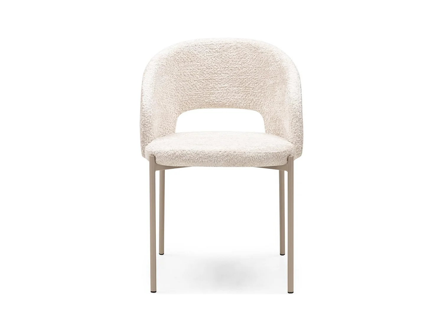 Stuhl 50x53x77 cm beige MORES