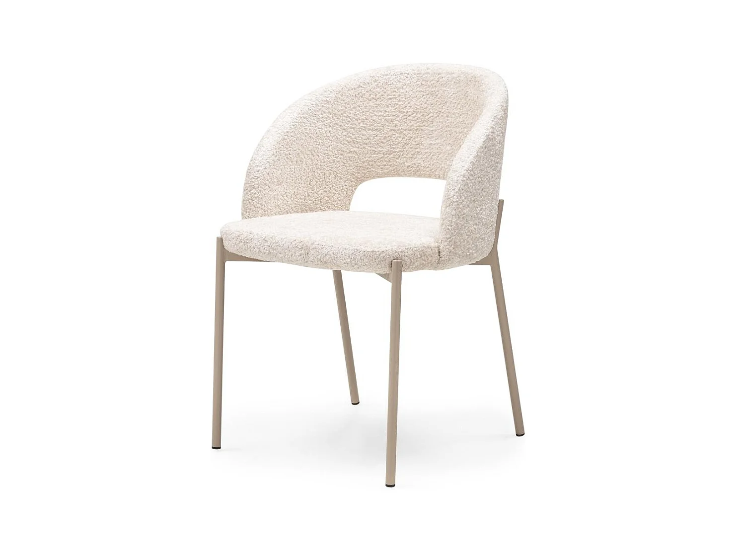 Silla 50x53x77 cm beige MORES