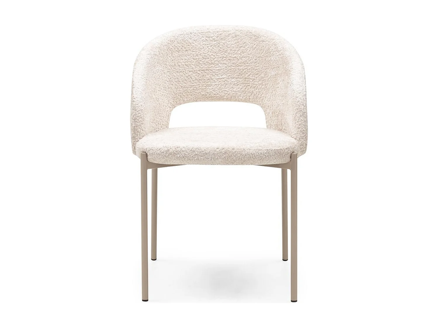 Stuhl 50x53x77 cm beige MORES