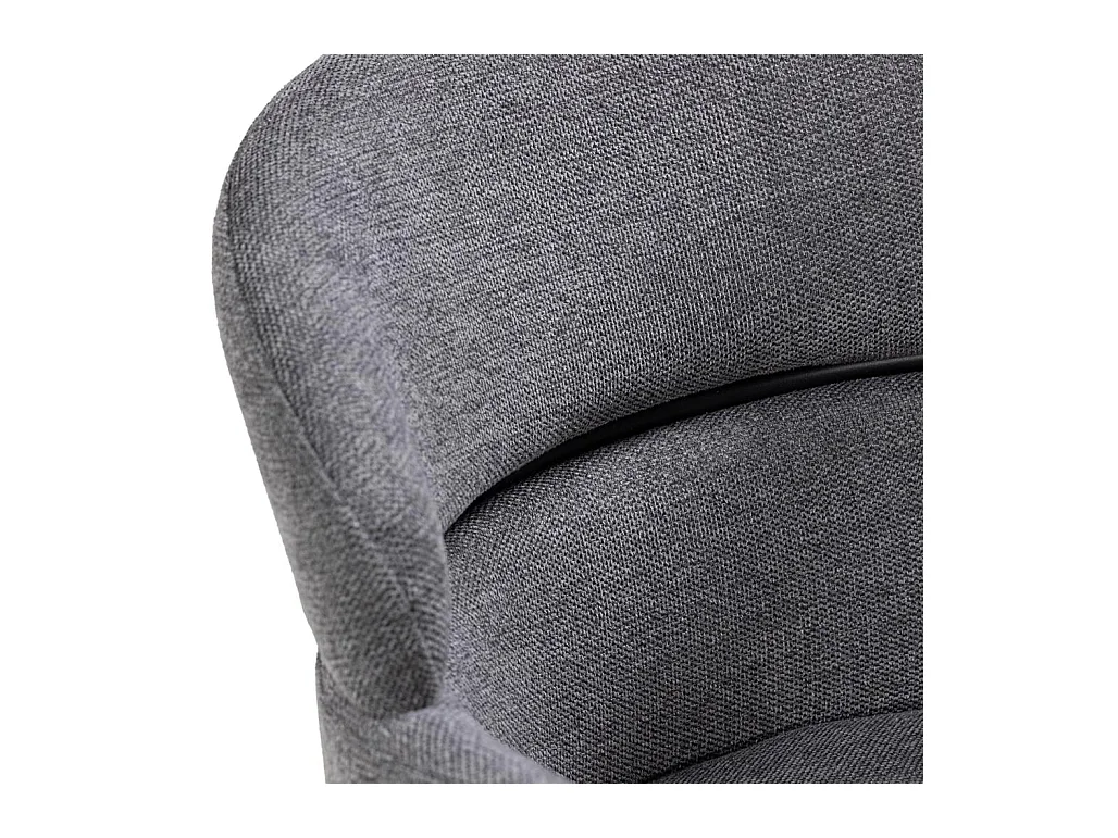 Chaise de salle à manger 62x62x81 cm Gris Mareo