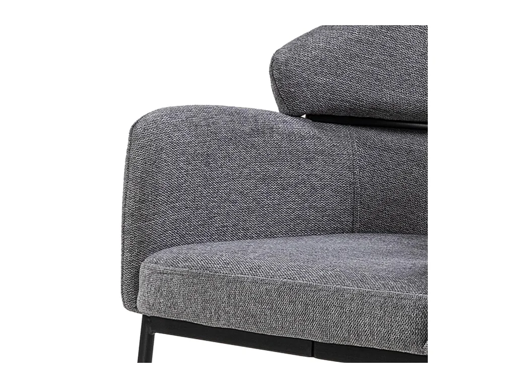 Chaise de salle à manger 62x62x81 cm Gris Mareo