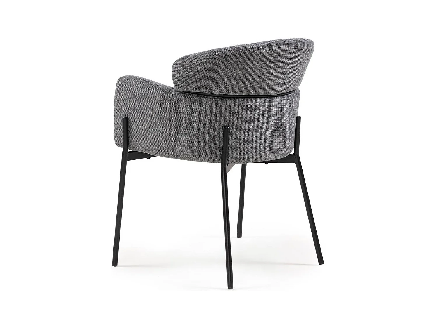 Chaise de salle à manger 62x62x81 cm Gris Mareo