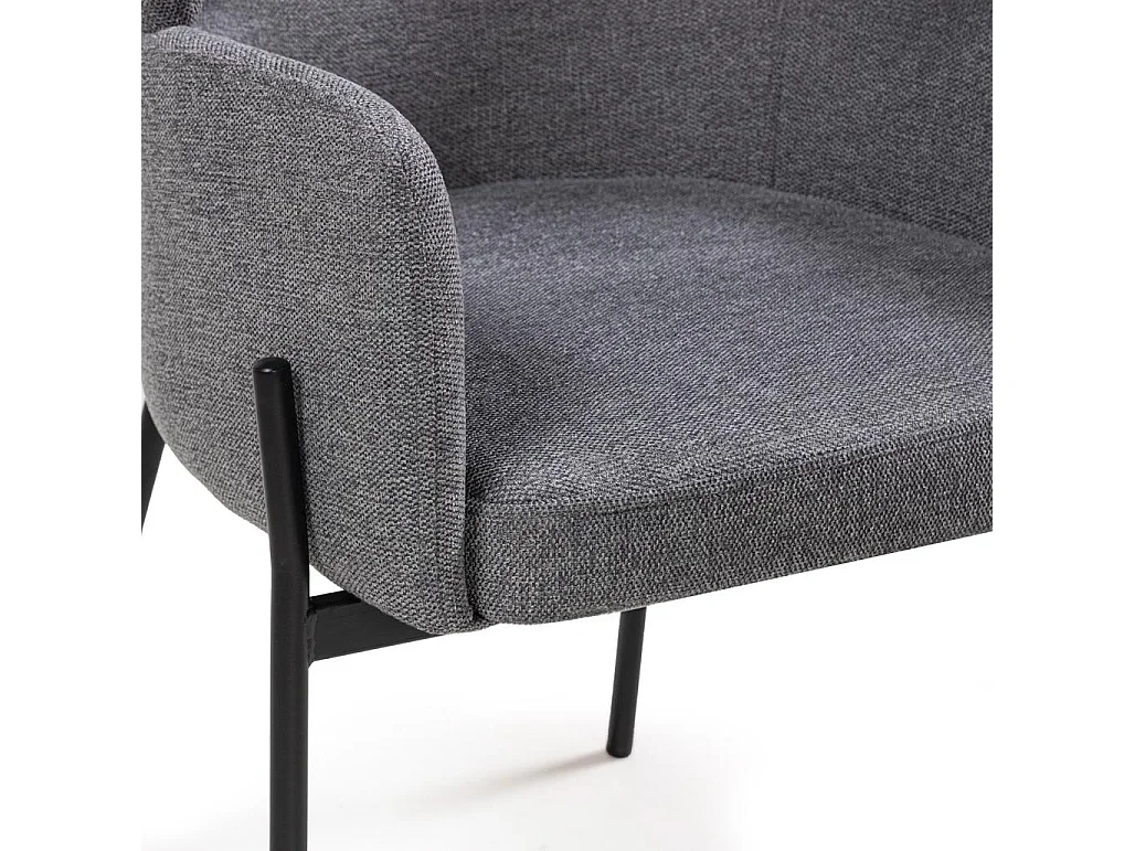 Esszimmerstuhl 62x62x81 cm Grau Mareo