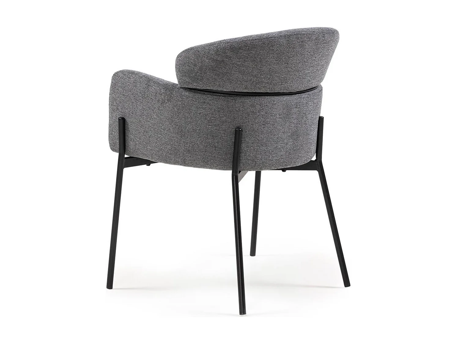 Esszimmerstuhl 62x62x81 cm Grau Mareo