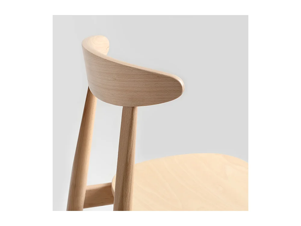 Stuhl 45x45x80 cm natur Polly 7092