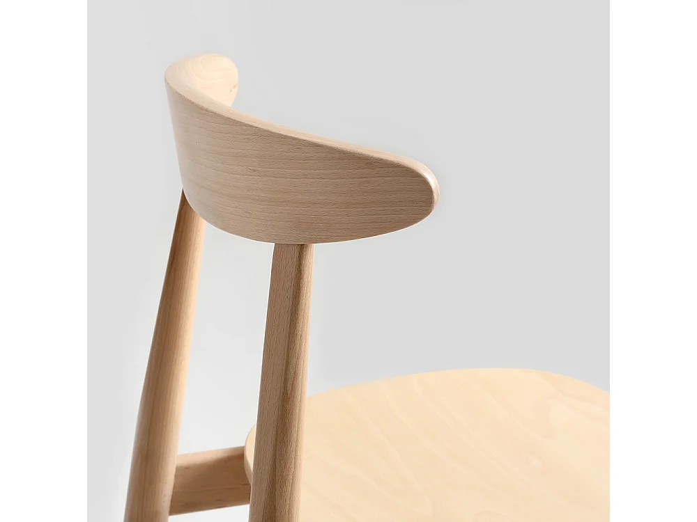 Stuhl 45x45x80 cm natur Polly 7092