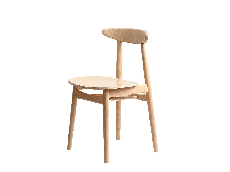 Chaise 45x45x80 cm naturel Polly 7092