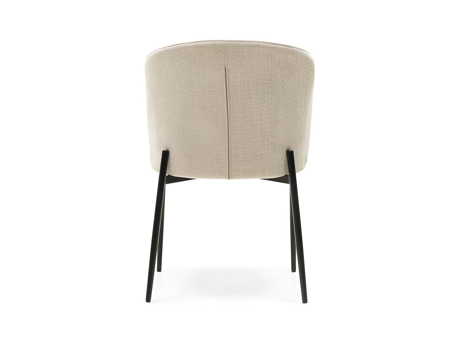 Chaise de salle à manger 54x58x81 cm Beige clair GUSTO