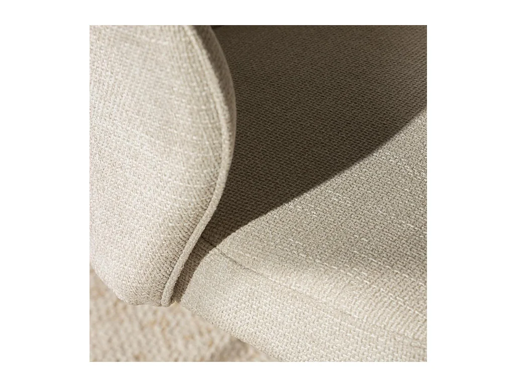 Chaise de salle à manger 54x58x81 cm Beige clair GUSTO