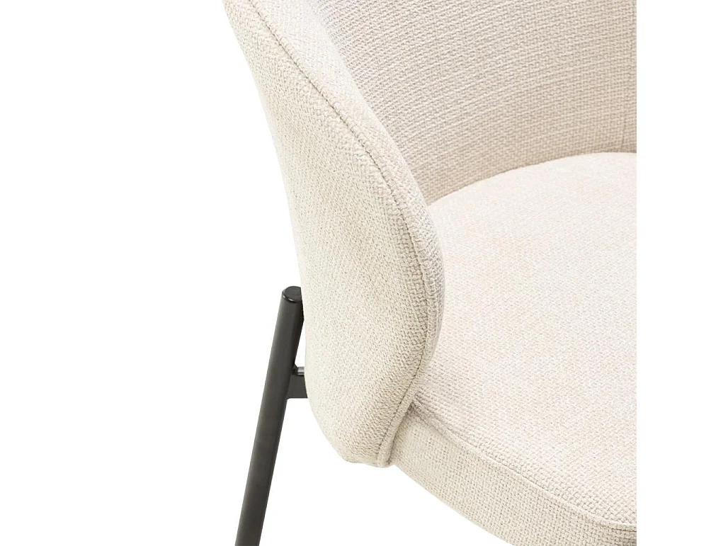 Esszimmerstuhl 54x58x81 cm Hellbeige GUSTO