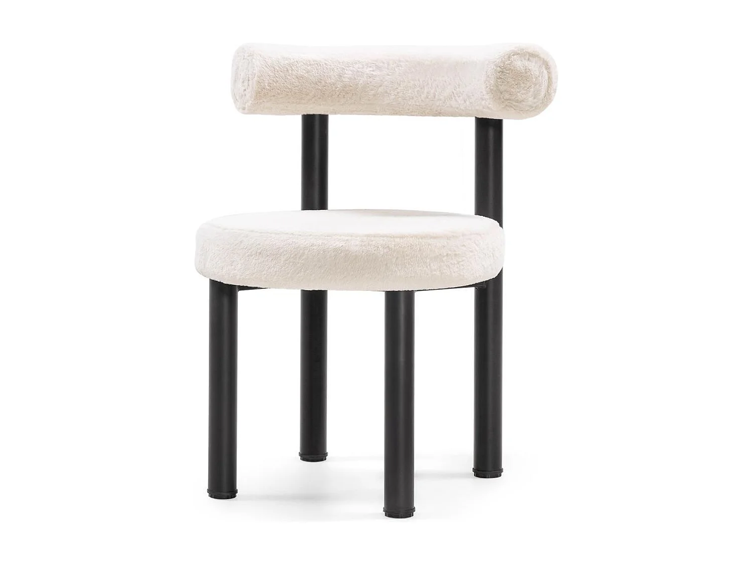 Sedia da pranzo 58x61x75 cm beige perer