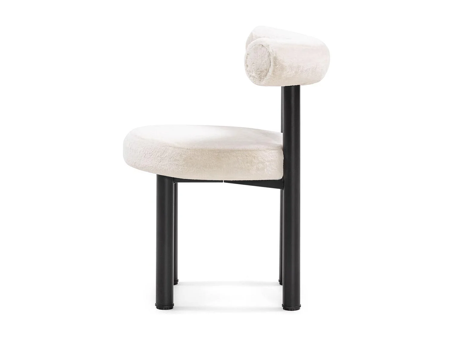 Sedia da pranzo 58x61x75 cm beige perer