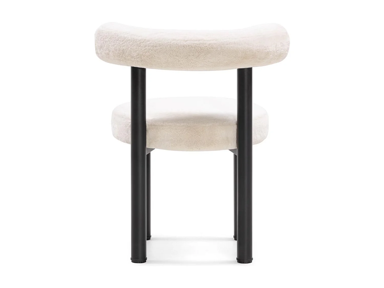 Sedia da pranzo 58x61x75 cm beige perer