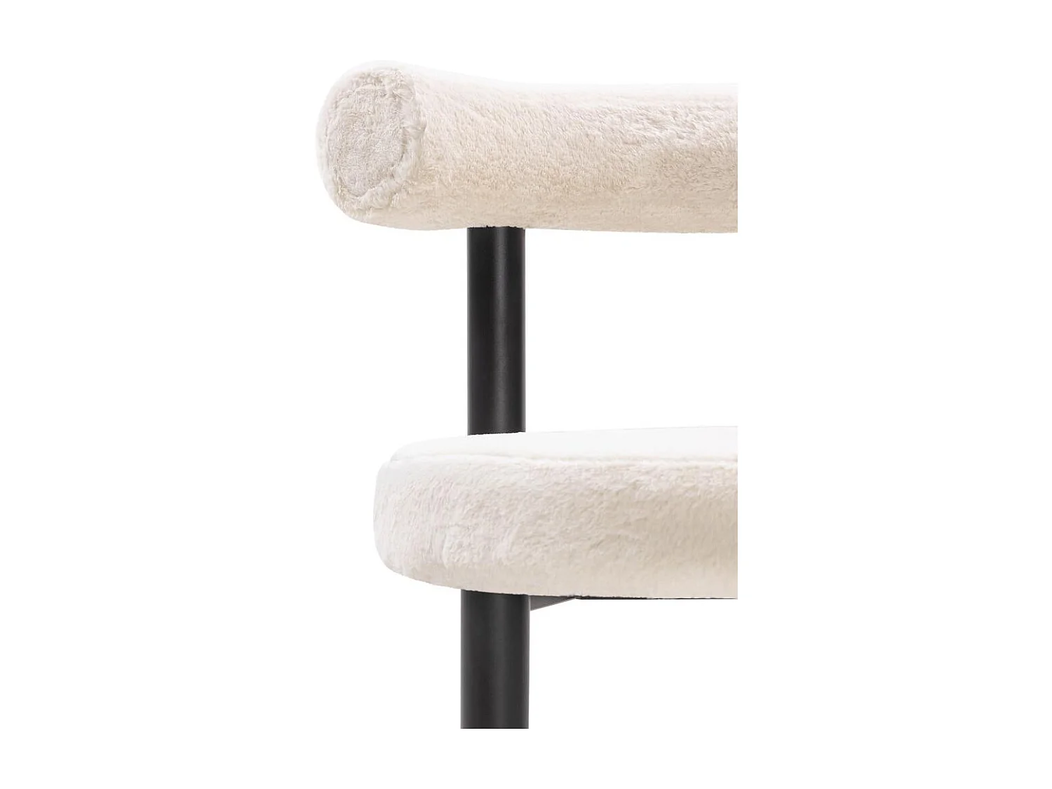 Sedia da pranzo 58x61x75 cm beige perer