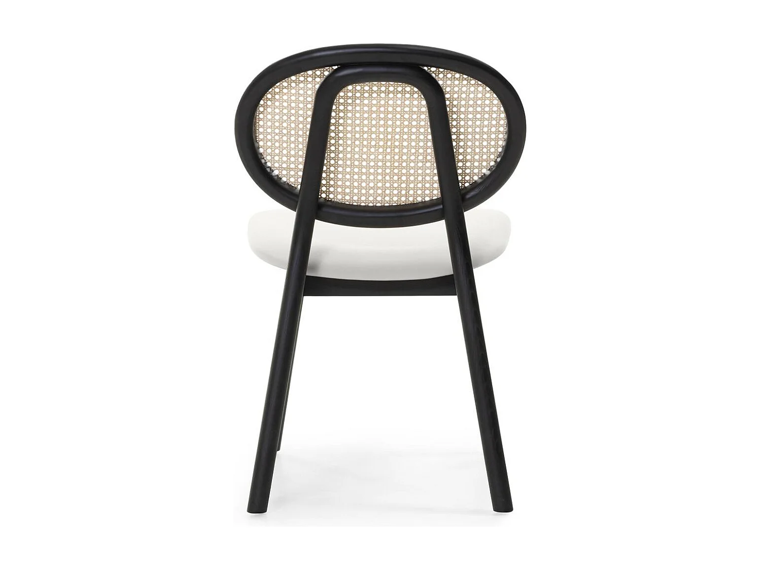 Holzstuhl 81,8x51,1x54,5 cm Schwarz sumba