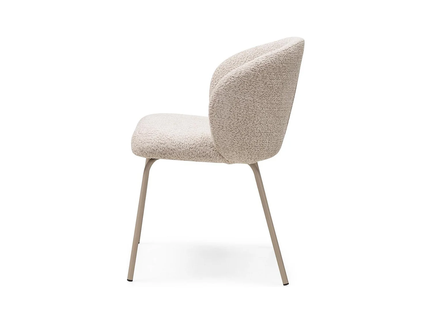 Esszimmerstuhl 55x58,5x78 cm beige Lueur