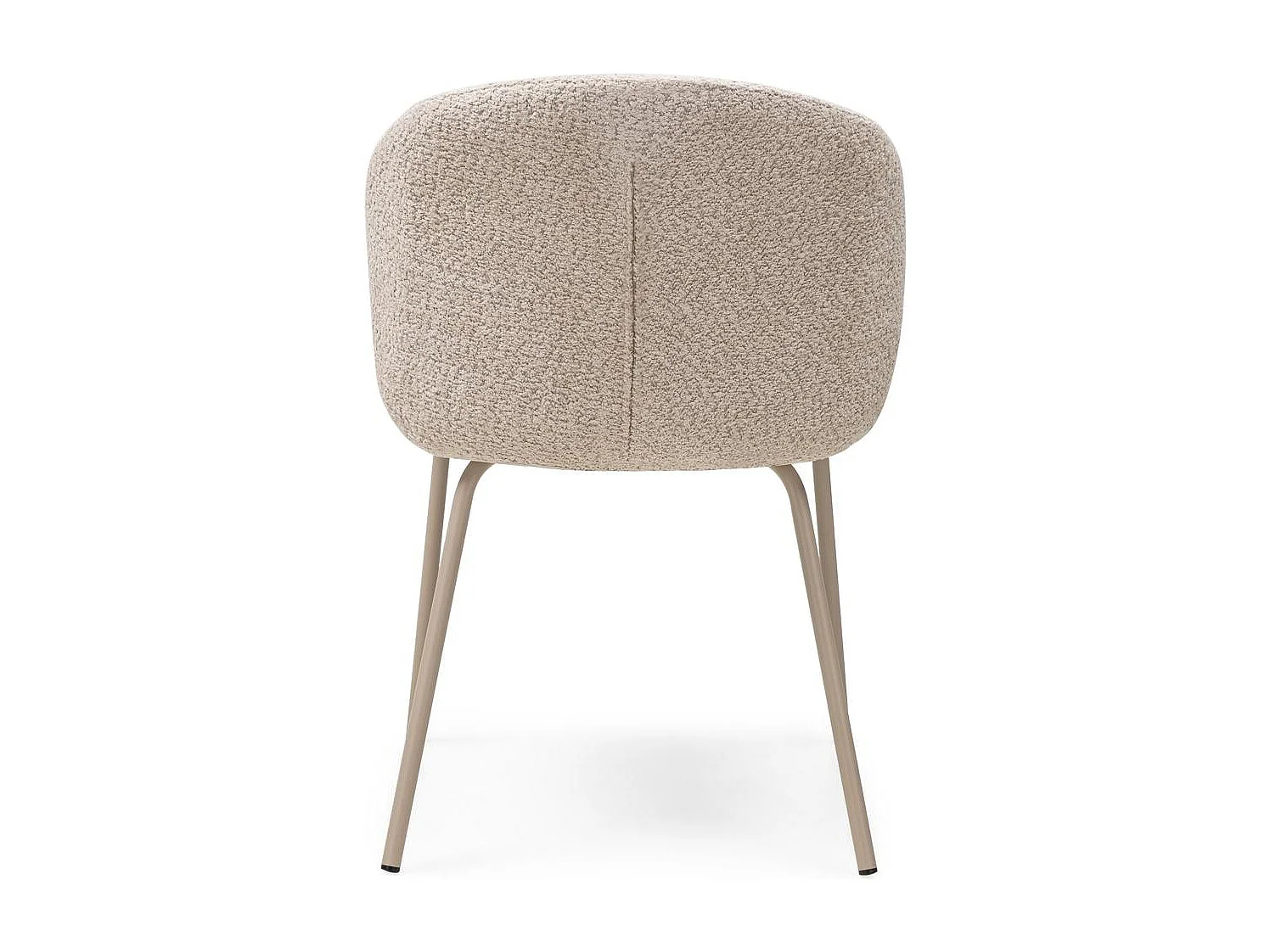 Sedia da pranzo 55x58,5x78 cm beige lueur