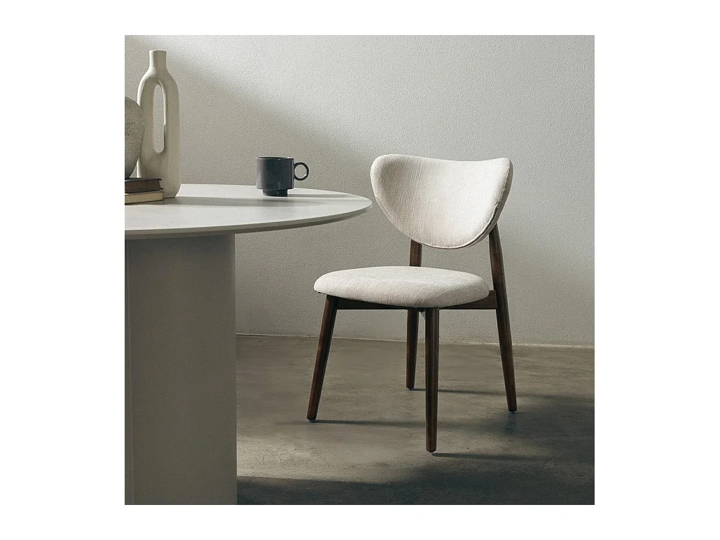 Esszimmerstuhl 53x54x81 cm beige Juliette