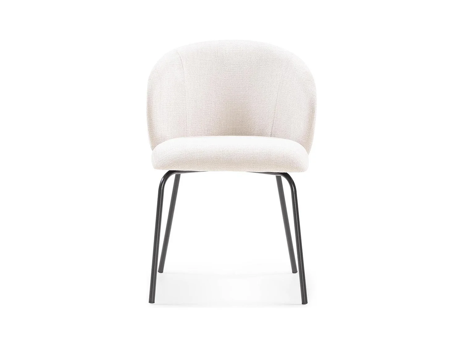 Chaise de salle à manger 78x55x58 cm Beige clair LUEUR