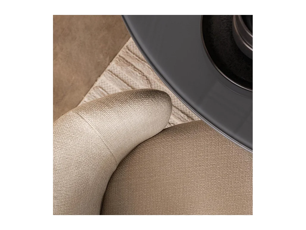 Chaise de salle à manger 78x55x58 cm Beige clair LUEUR