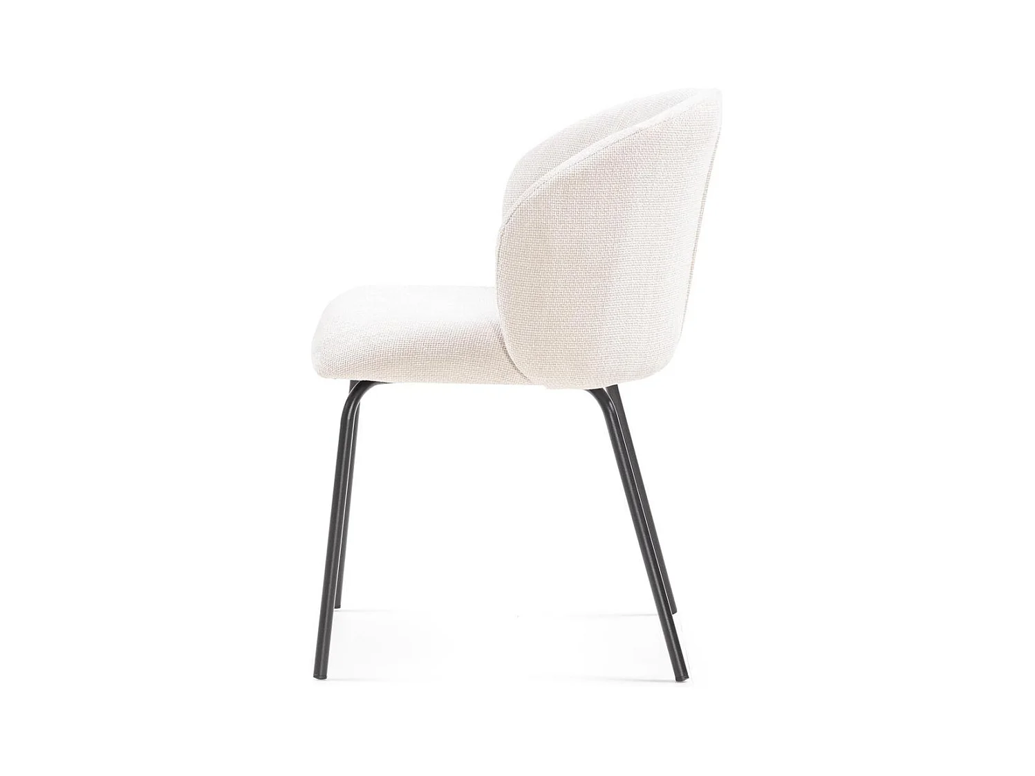 Chaise de salle à manger 78x55x58 cm Beige clair LUEUR