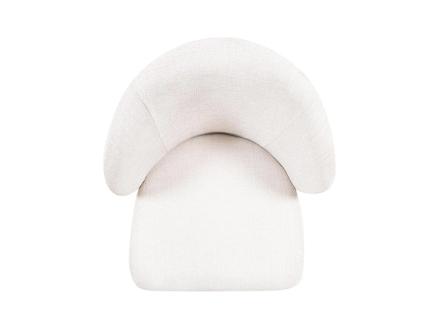 Chaise de salle à manger 78x55x58 cm Beige clair LUEUR