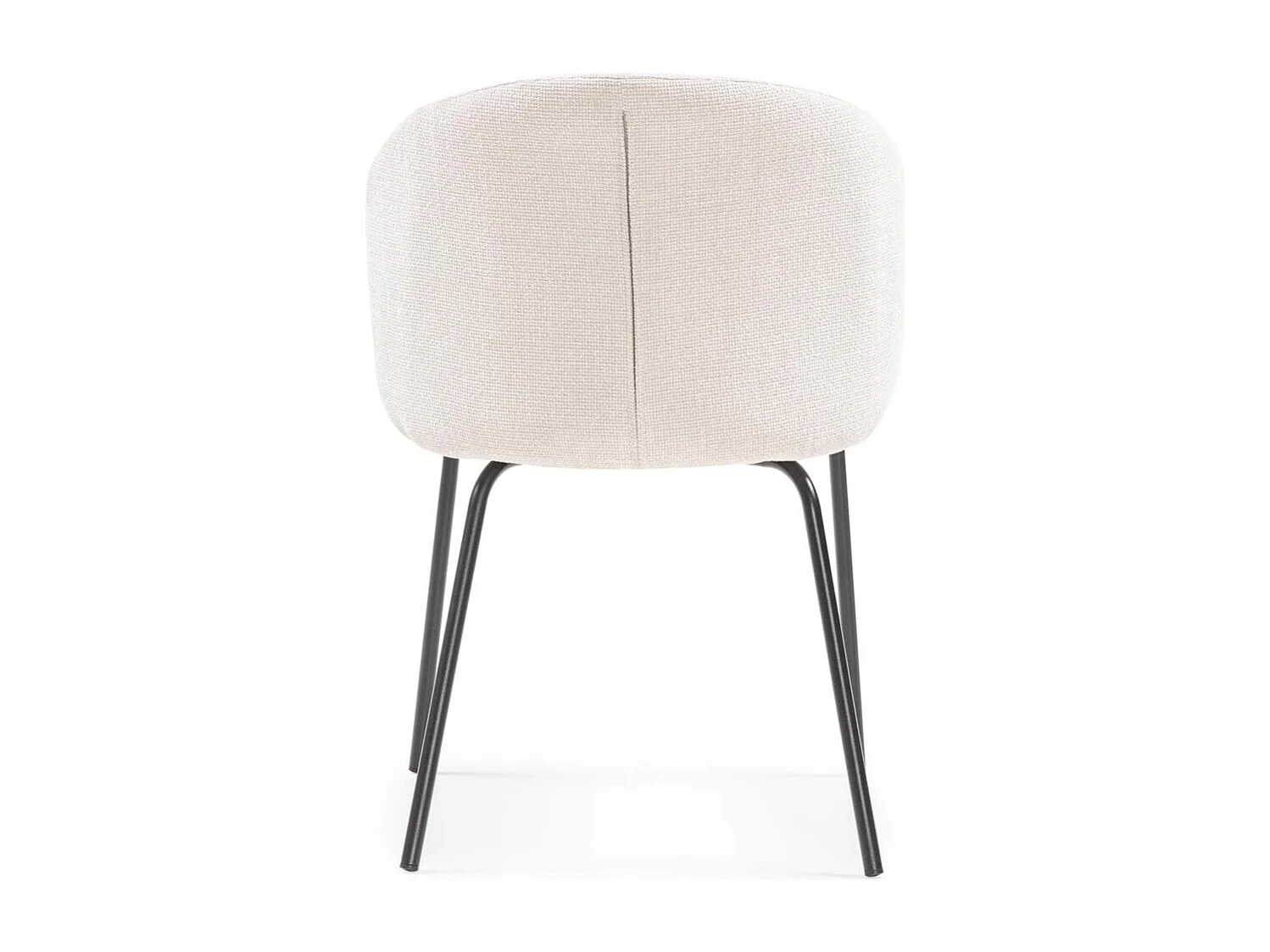 Sedia da Pranzo 78x55x58 cm Beige Chiaro LUEUR